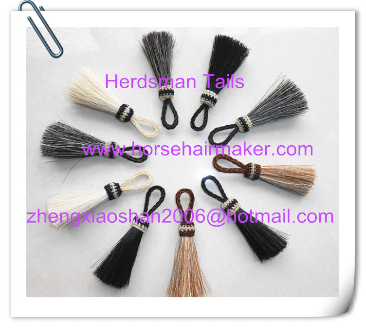 High quality handmade horse hair tassels