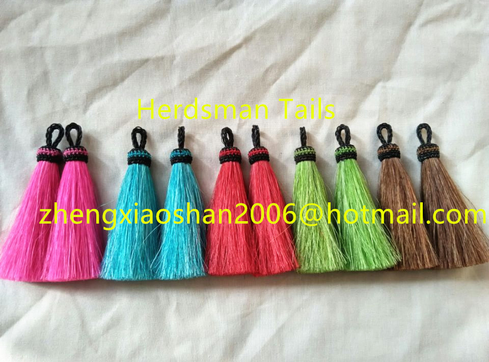 High quality handmade horse hair tassels