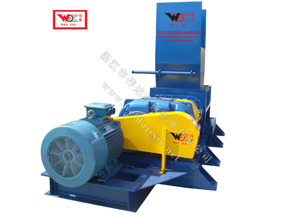 Glod grade helix rubber breaking crushing cleaning machine