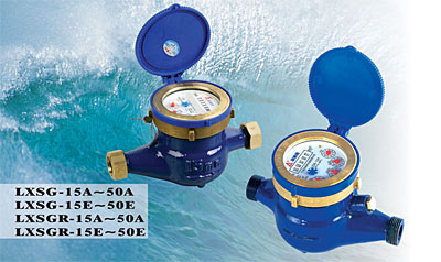 Rotary vane wheel drydial water meter Rotary vane wheel drydial water meter