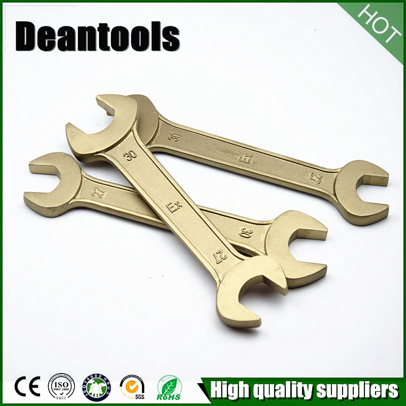 Non Sparking Double Open End Wrenchaluminum copper open end spanner