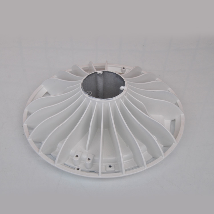 OEM Magnesium Die Casting Spare Parts LED Heatsink