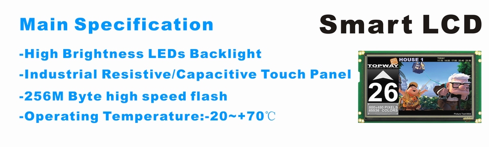 TOPWAY Full Color TFT LCD Module