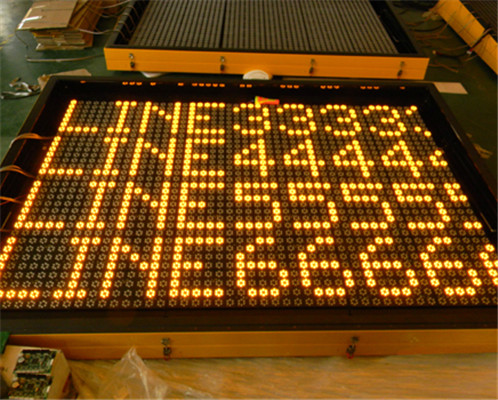 VMS Trailer LED Display