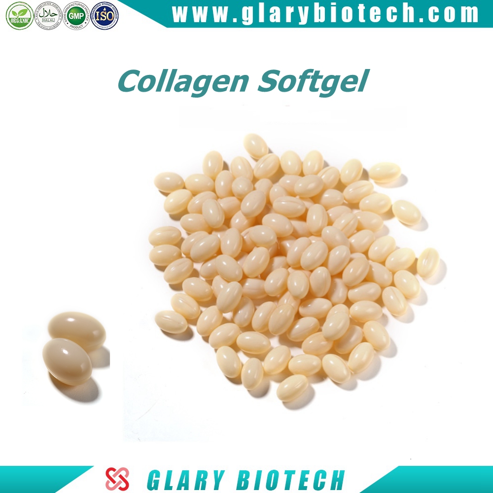 Collagen Softgel 500mg for Anti Aging Skin whitening