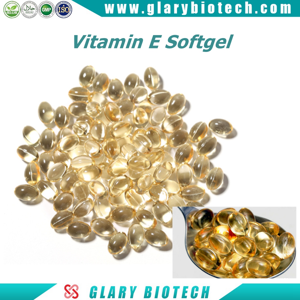 Vitamin E Softgel 500mg for anti aging