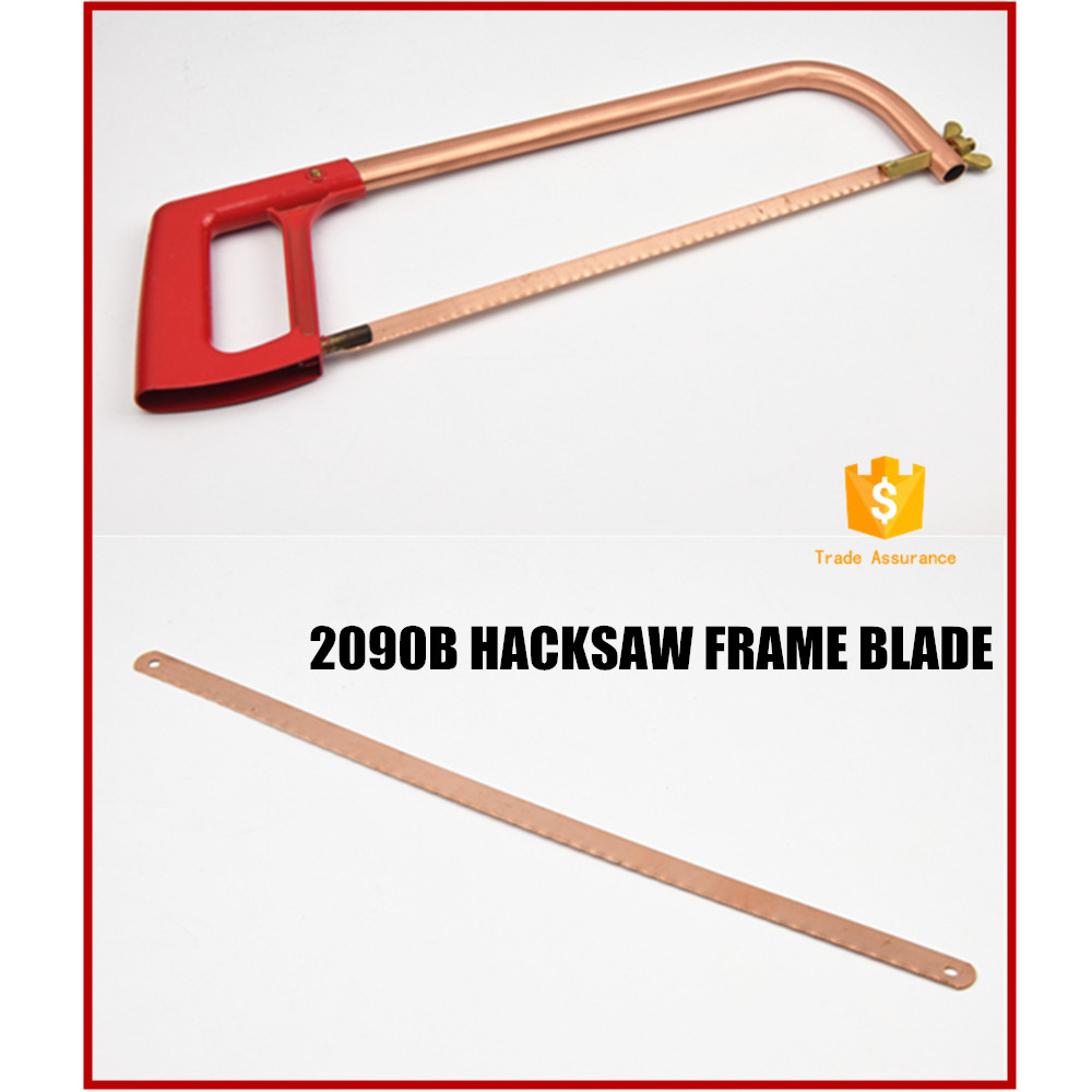 non sparking hack saw blade alcu becu copper alloy hand tools 