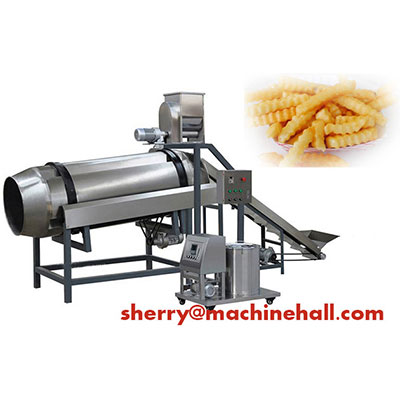 Single Drum Snacks Flavoring Machine
