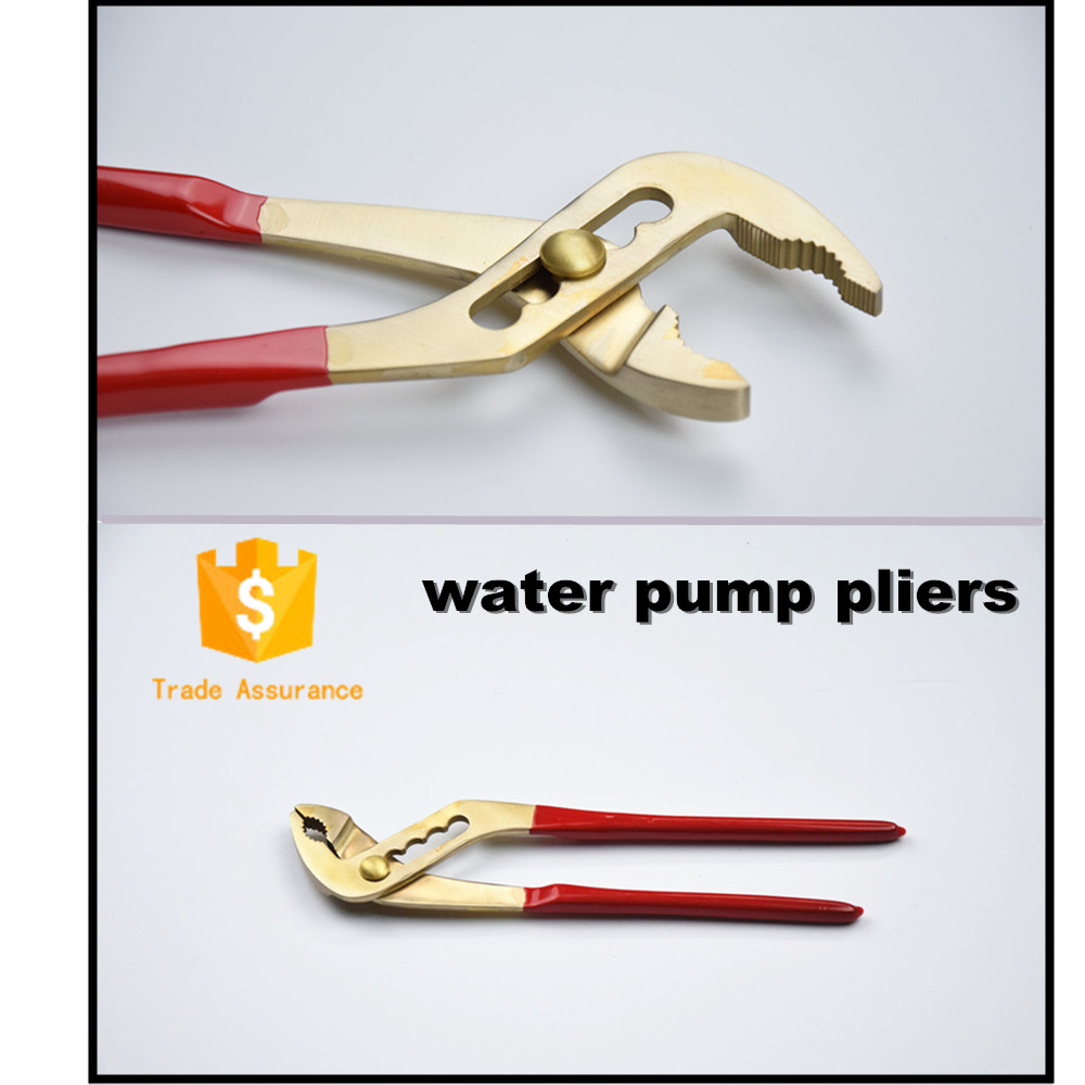 NonSparkingNonMagneticCorrosionResistant Groove Joint PliersEXIICSafety hand tools