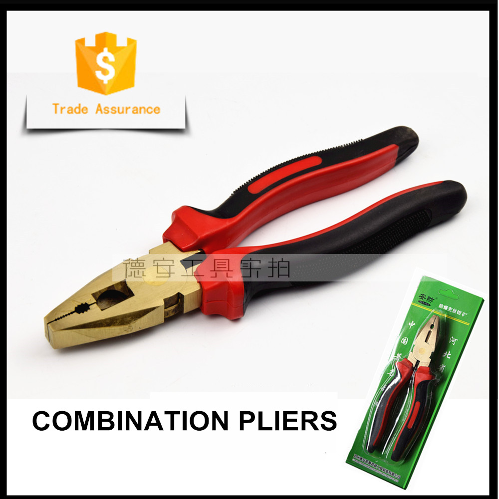 NonSparkingNonMagneticCorrosionResistant Combination Wire PliersEXIICSafety hand tools