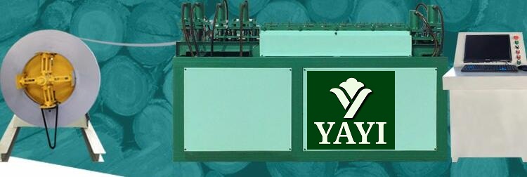 Yayi Single steel strip machine for nailless plywood box