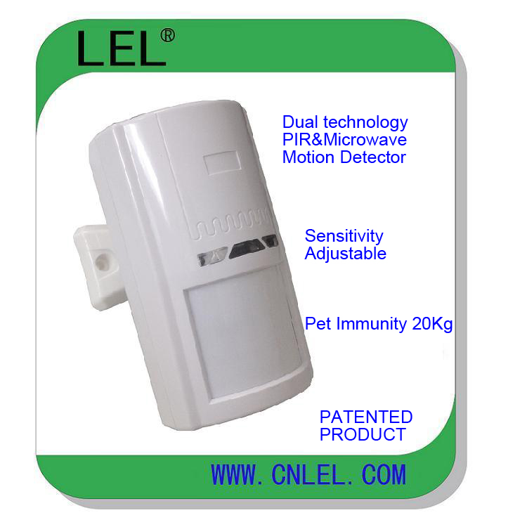 Security alarm PIRMicrowave motion detector sensor