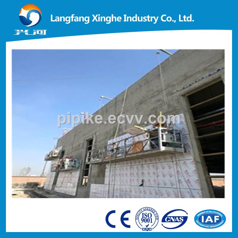 China manufactures hot galvanized ZLP800 window cleaning cradle