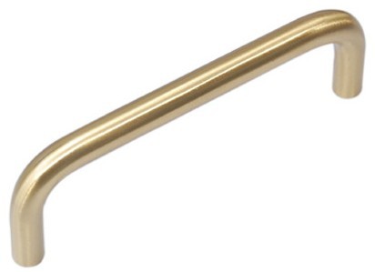 Brass wire pull D handle