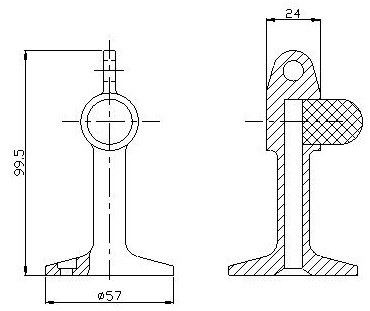 Floor mounted door stopper with hook
