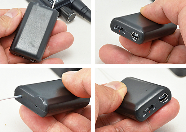 CW03 Micro Wireless Audio Transmitter Receiver 500Meter LongDistance Spy Remote Sound Pickup Listening Audio Bug
