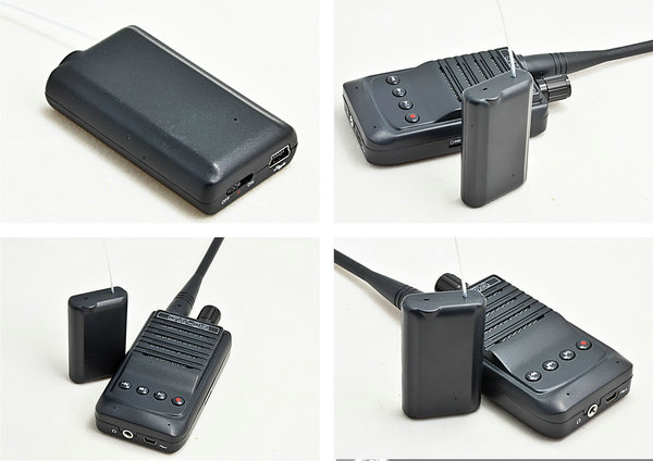 CW04 Micro Wireless Audio Transmitter Receiver TF Voice Recorder Long Range 1500M Remote Audio Spy Listening Bug