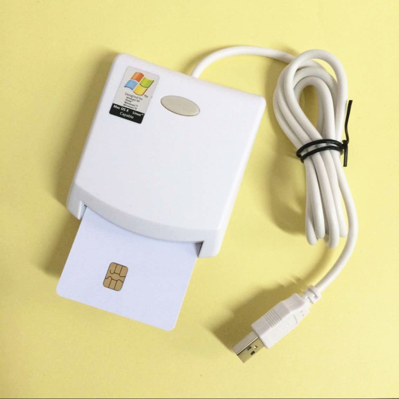 Contact Smart IC Card Reader Writer PCSC USB CCID EMV ISO7816