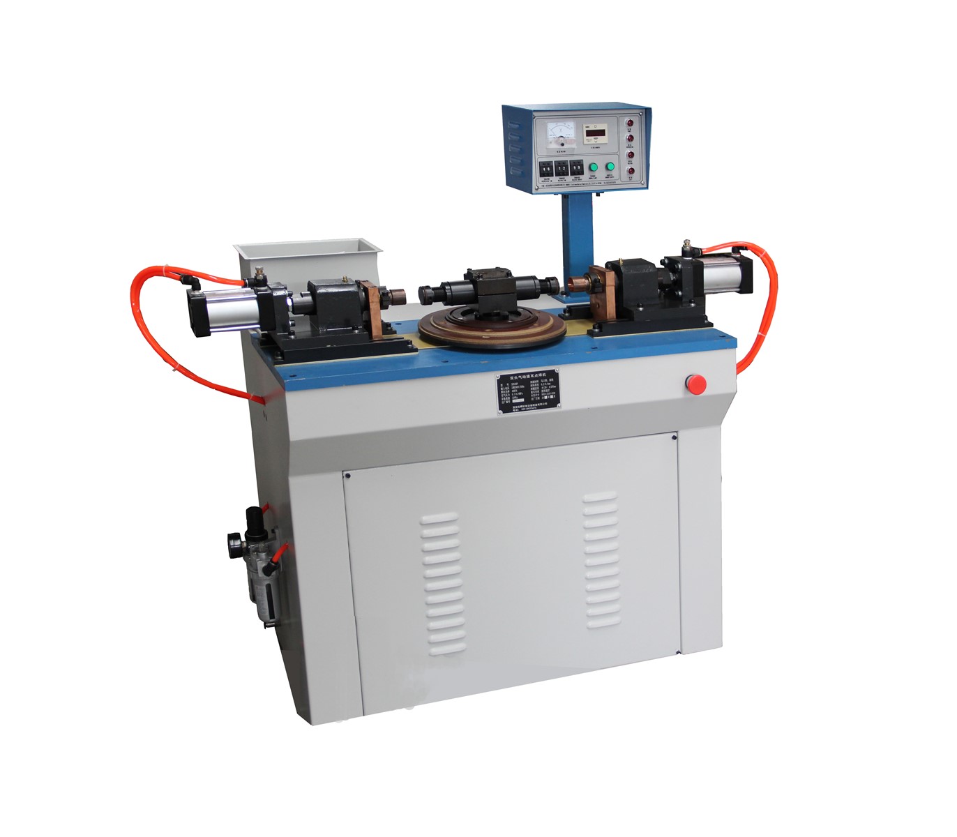 SDN40P semiautomatic tin can lug spot welding machine