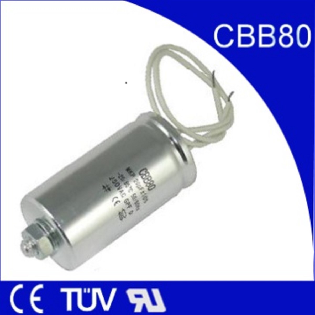 Compact Fluorescent Lamp Sh Power Capacitor 250 to 630VAC