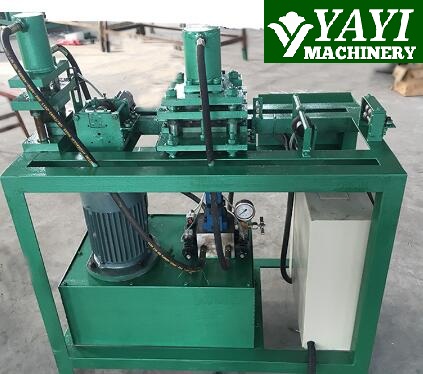 no nail crate double hole steel strip machine
