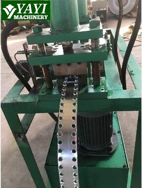 no nail crate double hole steel strip machine