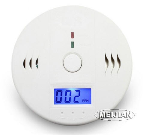 45V battery operated Independent carbon monoxide detector alarm