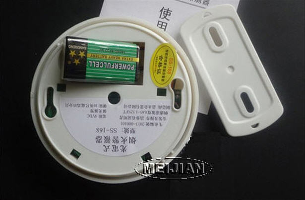 Hot wireless smoke detector fire alarm 315433M with 9V battery