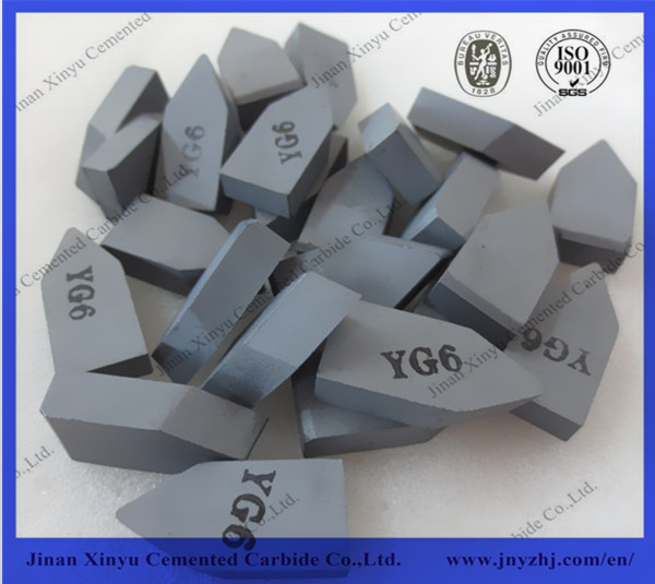Yg6 Tungsten Carbide Brazed Tips for export