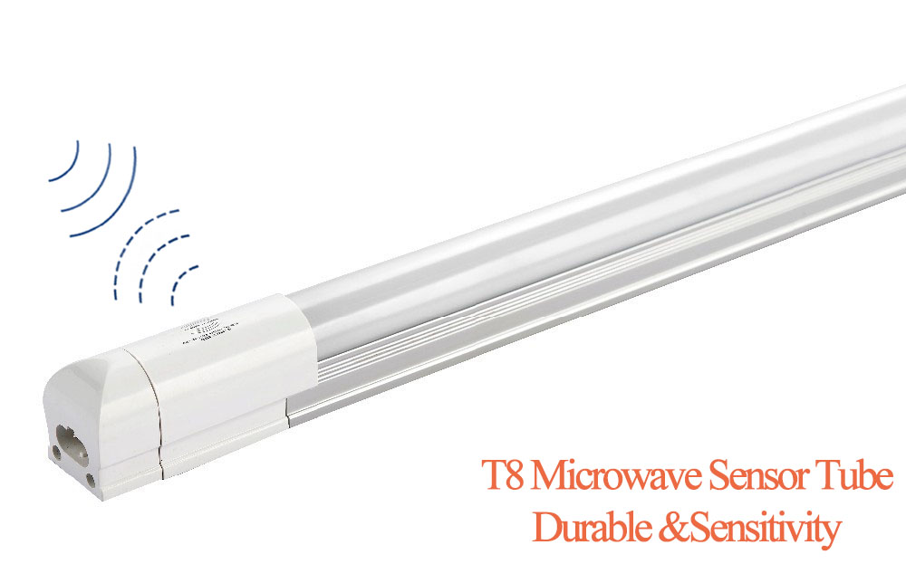 2ft 3ft 4ft 5ft 48 18w LED T8 tube bulb with microwave motion sensor