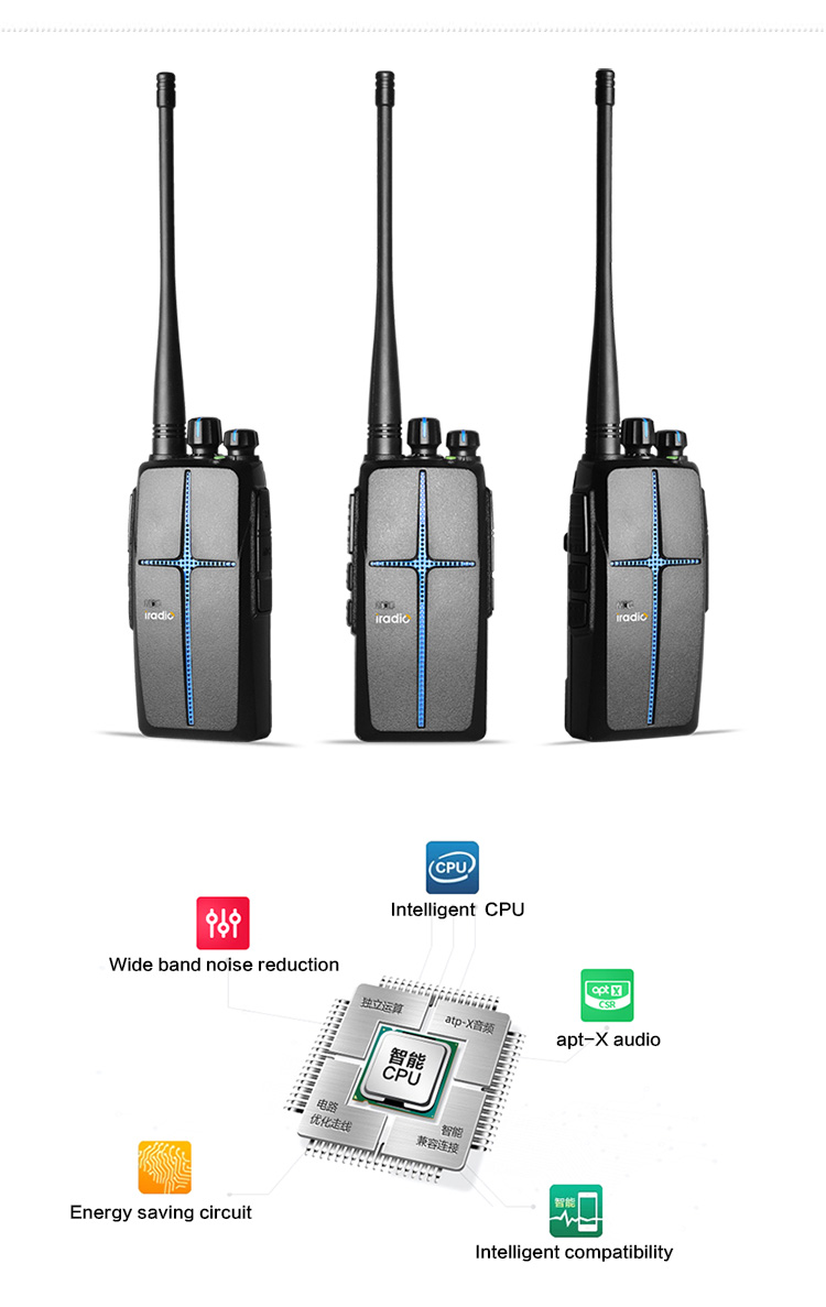 high power long range two way radios CP680 walkie talkie