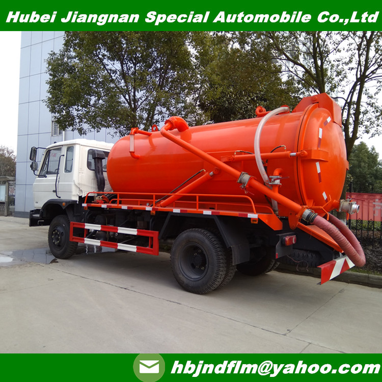 China supplier offer 8cbm vacuum sewage suction truck for sale