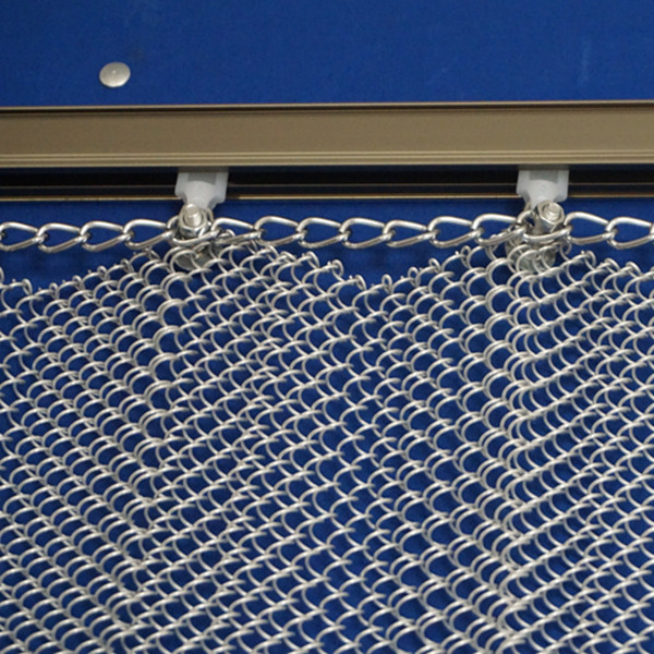 hanging metal wire mesh curtainroom divider for decoration