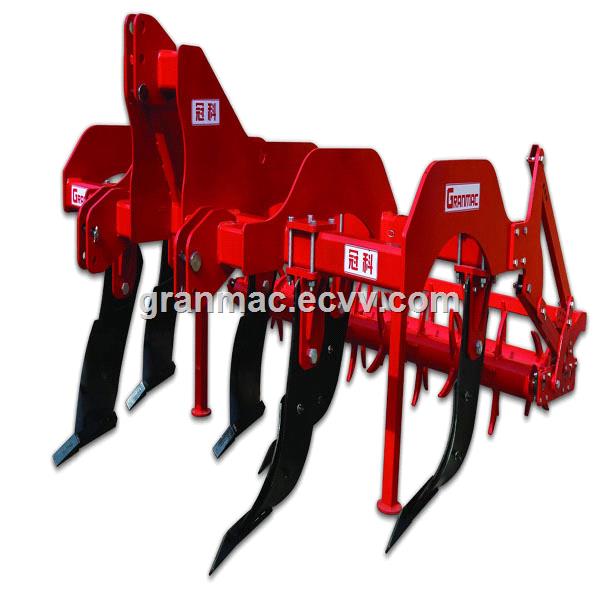 Farm cultivator implement subsoiler