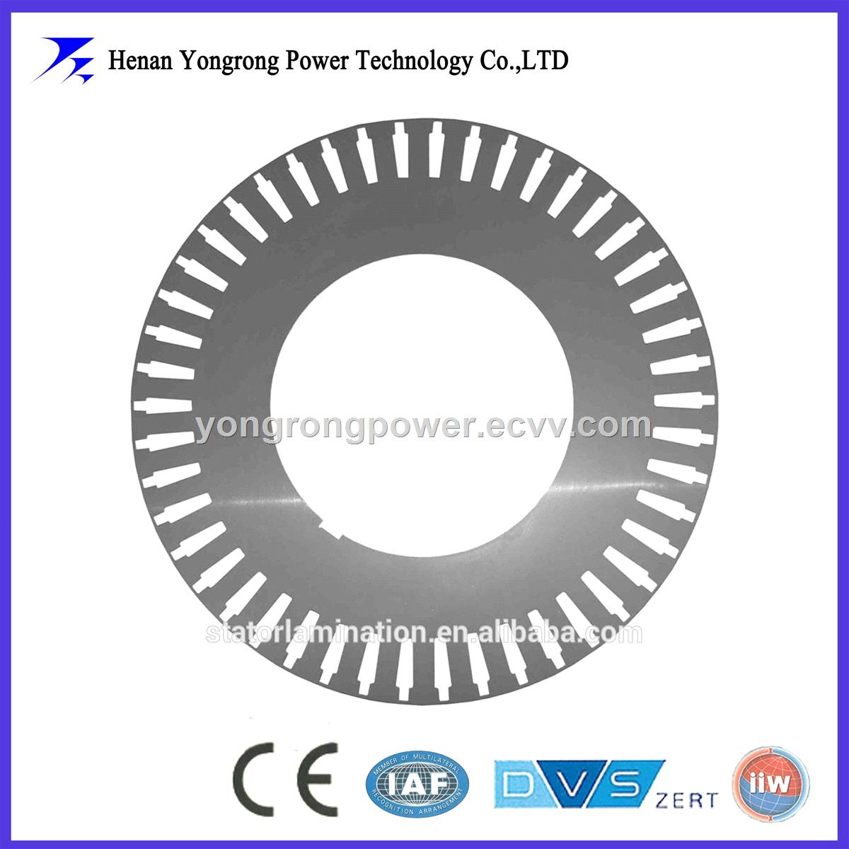 Aluminum cast motor rotor