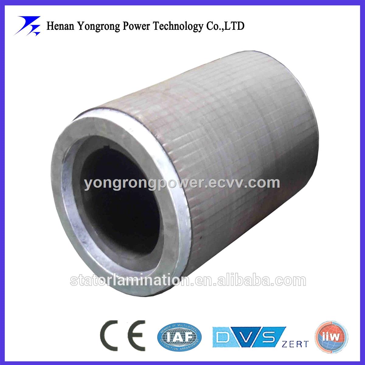 Silicon steel core for stator and rotor