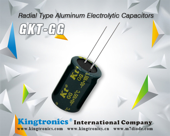 Kt Kingtronics Radial Type Aluminum Electrolytic Capacitors