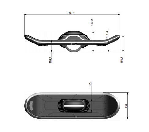One Wheel Smart Electric Scooter Skateboard One Wheel Smart Electric Scooter Skateboard
