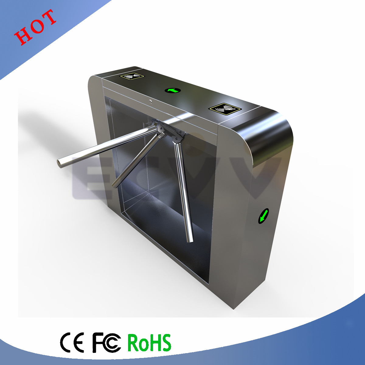 Vertical Type Security Turnstiles for Entrance