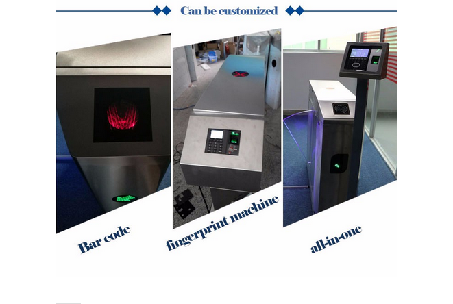 Vertical Type Access Control System for Entrance Tripod Turnstile