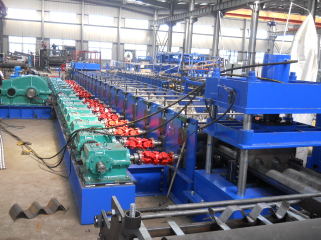3 and 2 Waves Interchange Guardrail Roll Forming Machine