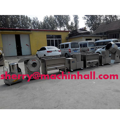 French Fries Production Line 200kghFrench Fries production line factory