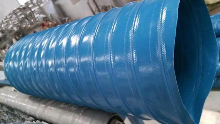 Flame retardant PVC glassfibre flexible uninsulated duct durable flexible ducting canvas for sale