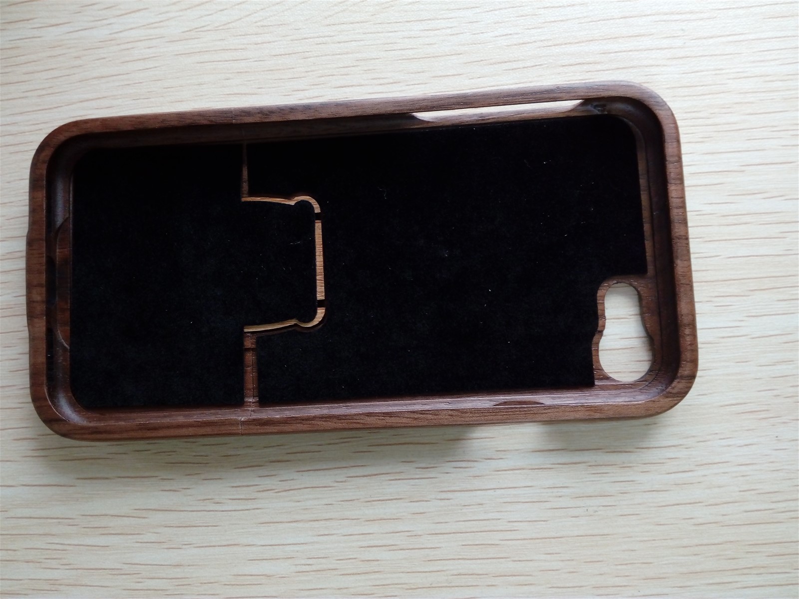 High quality 2 in 1 natural mobile phone wooden case