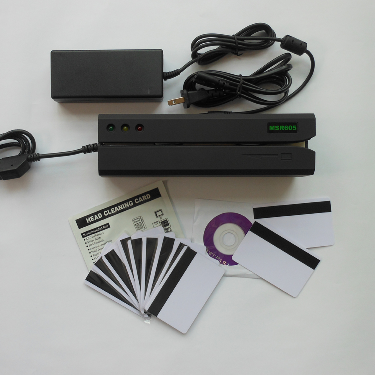 MSR605 Magnetic Stripe Card Reader Writer Encoder Credit Magstrip MSR206