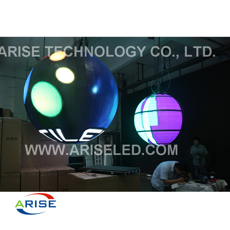 P4 SMD Led Screen Ball IRIGIB For Diameter 1M 25M 360 View Angle Introduction of LED Ball Display