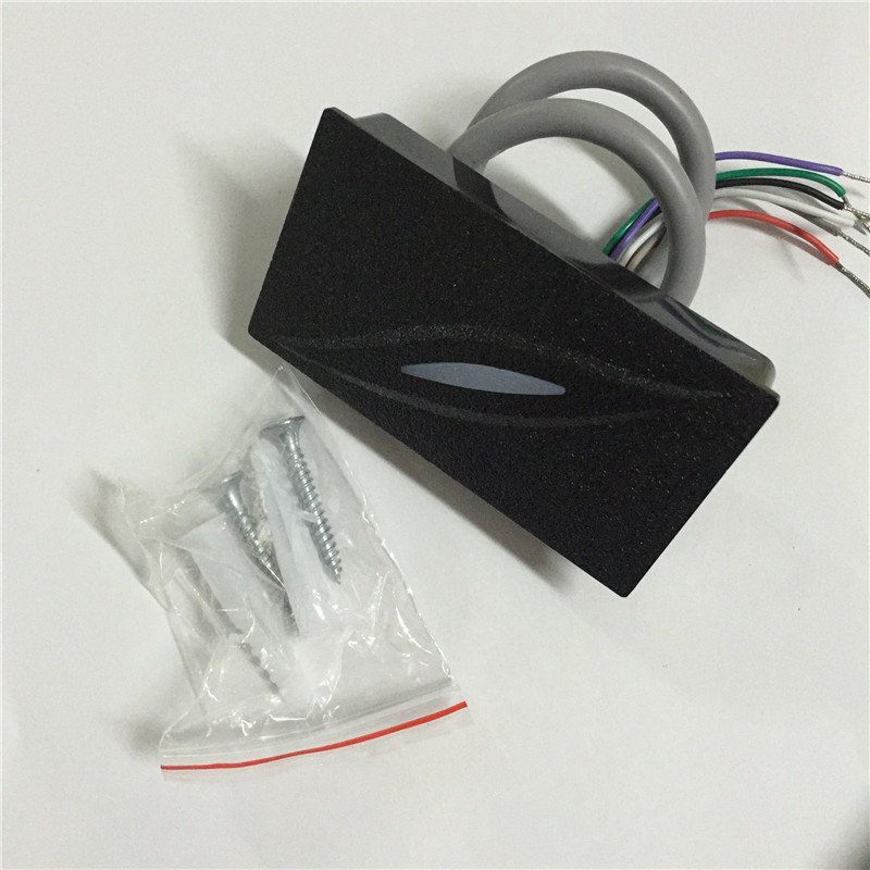 Proximity KR300 Wiegand Card Reader For Read 1356 mhz 125KHZ Smart IC or ID Card Serail Numbers No Driver