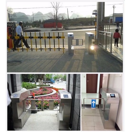 RFID Access Control Gate Bridge Swing Turnstile Barrier