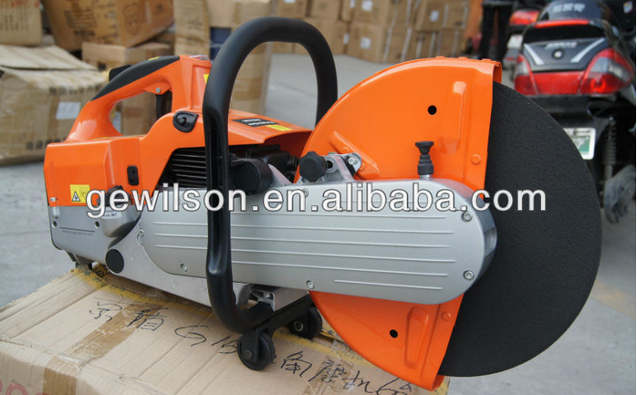 Balde diameter 350 mm portable handheld concrete cutter saw machine with adjustable handle