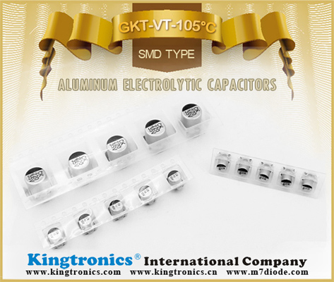 Kt Kingtronics GKTVT SMD Aluminum Electrolytic Capacitors